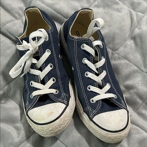 Kids Navy Blue Sneakers